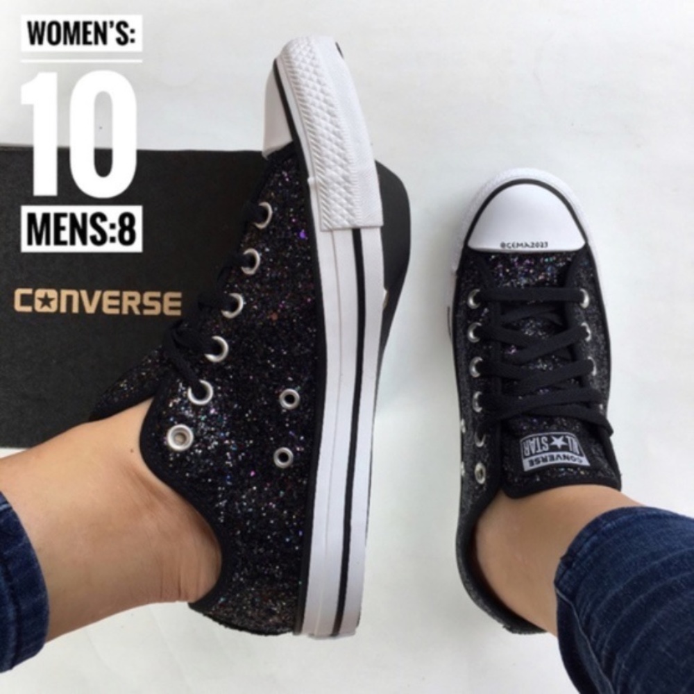 CONVERSE CHUCK TAYLOR ALL STAR OX GLITTER SNEAKER